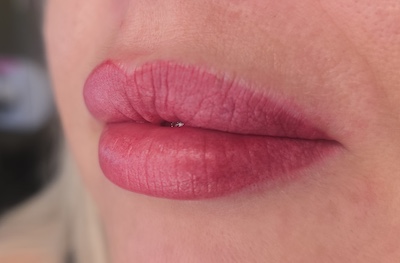 Lip coloring previous artist color boost